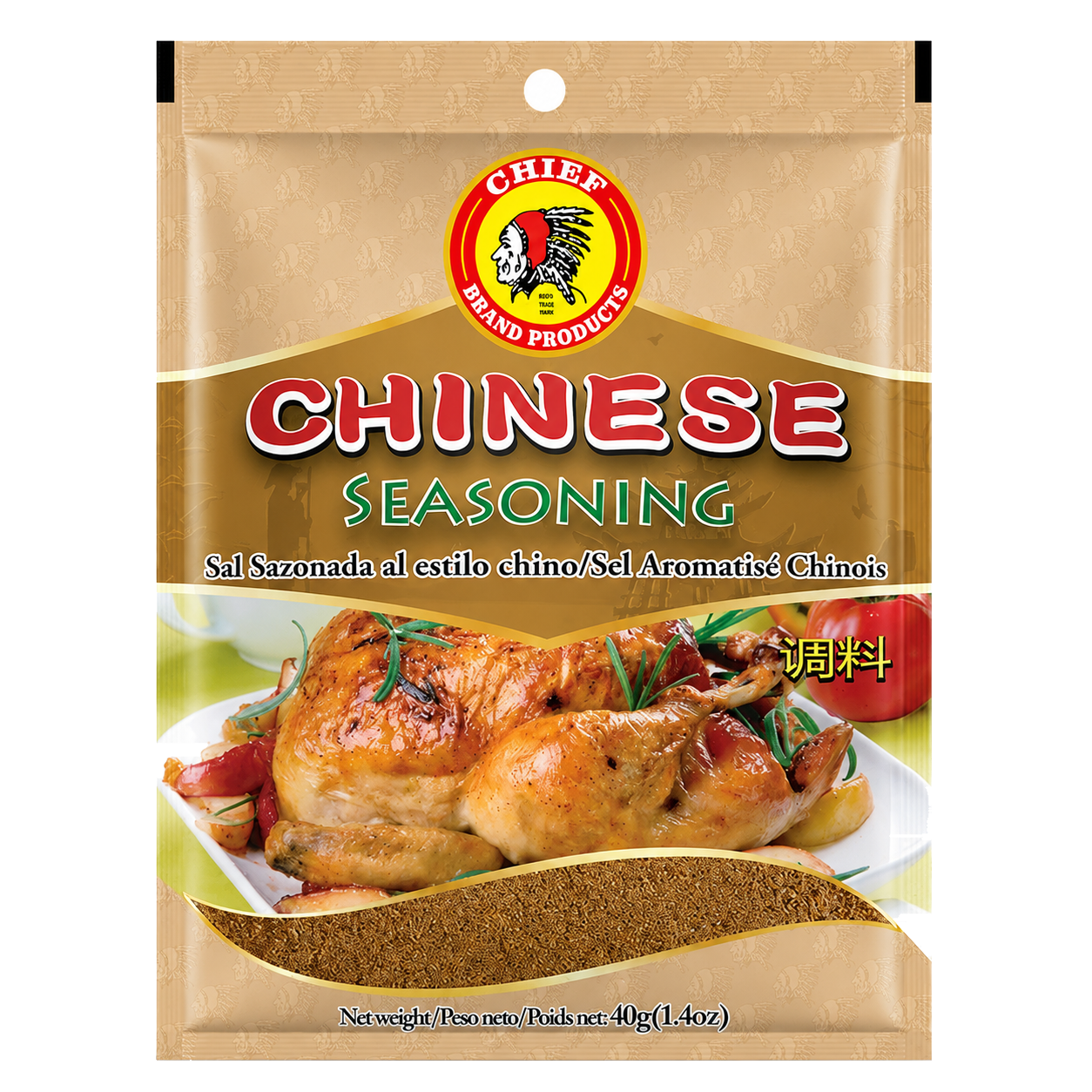 Chief Chinese Seasoning packaging