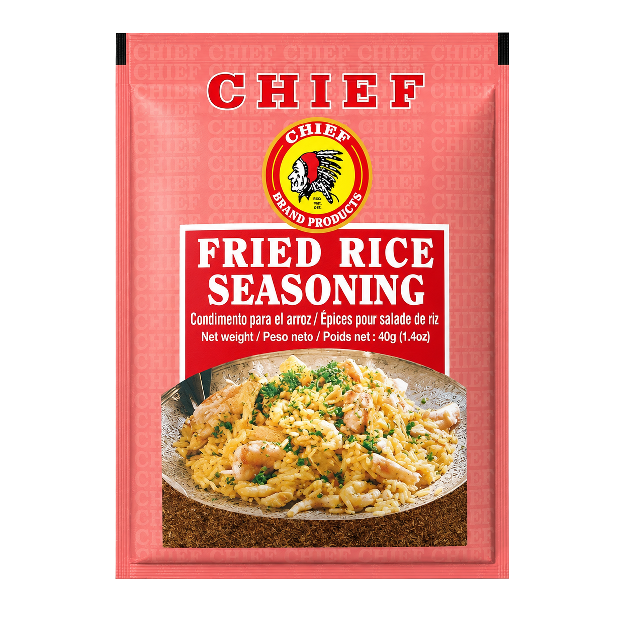 Chief Fried Rice Seasoning packaging