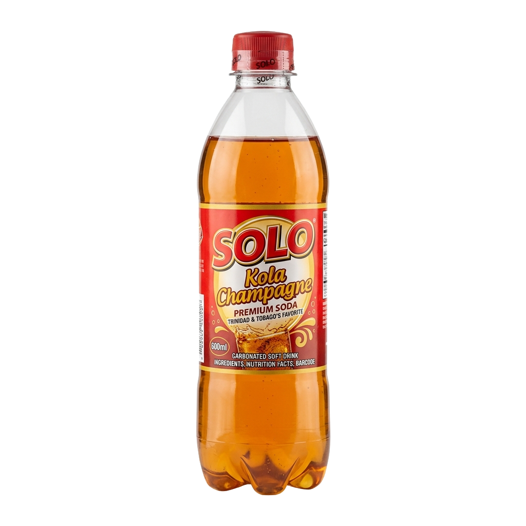 Solo Kola Champagne 600ml plastic bottle